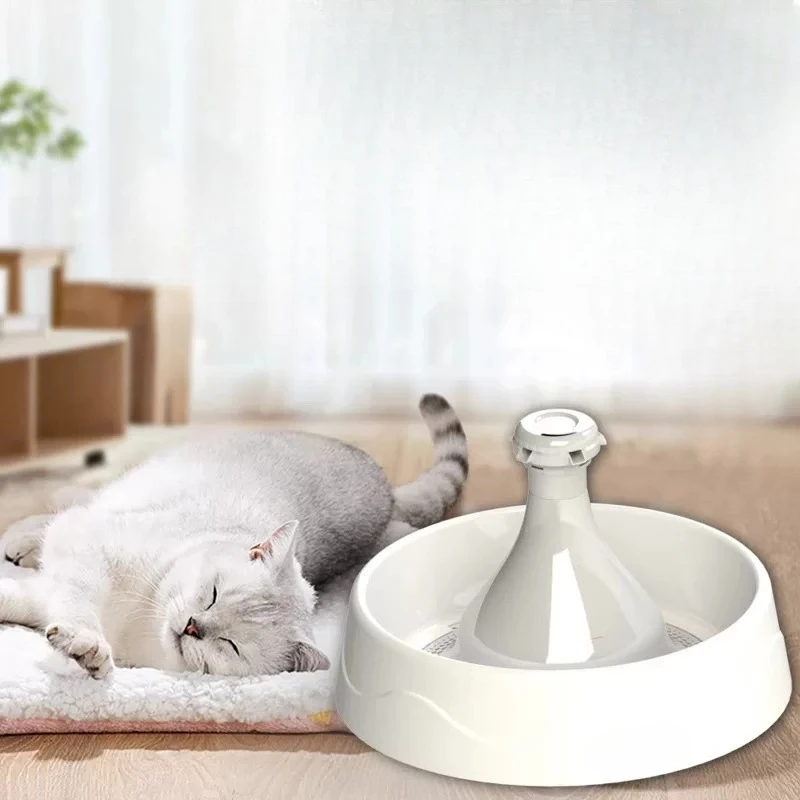

Cat water dispenser Automatic circulation Flow Pet water dispenser Intelligent filtration Sterilization Dog live water feeding