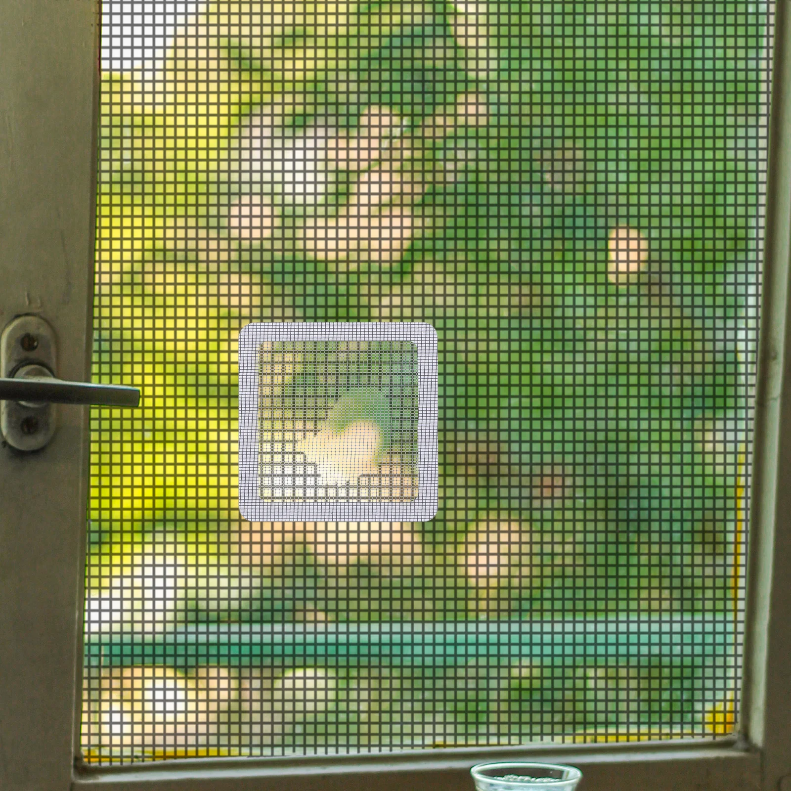 

Window Screen Repair Patches Self Adhesive Hole Cover Pads Door Screen Patch Kit Fixing Small Holes Cracks Long Last Use