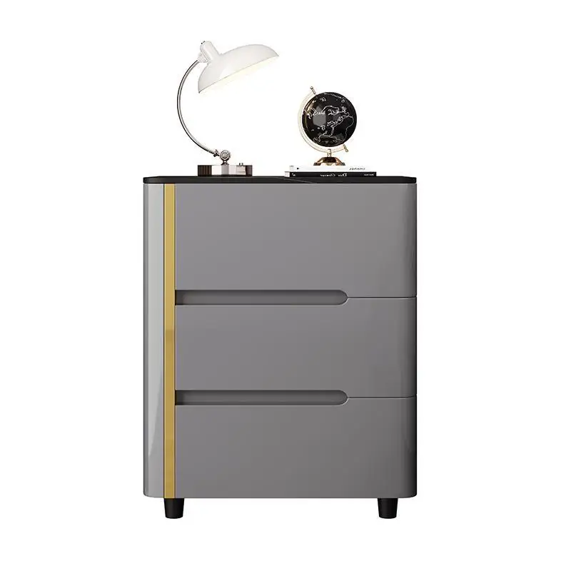 Slate paint bedside table master bedroom bedside table several bedrooms high-end cabinet