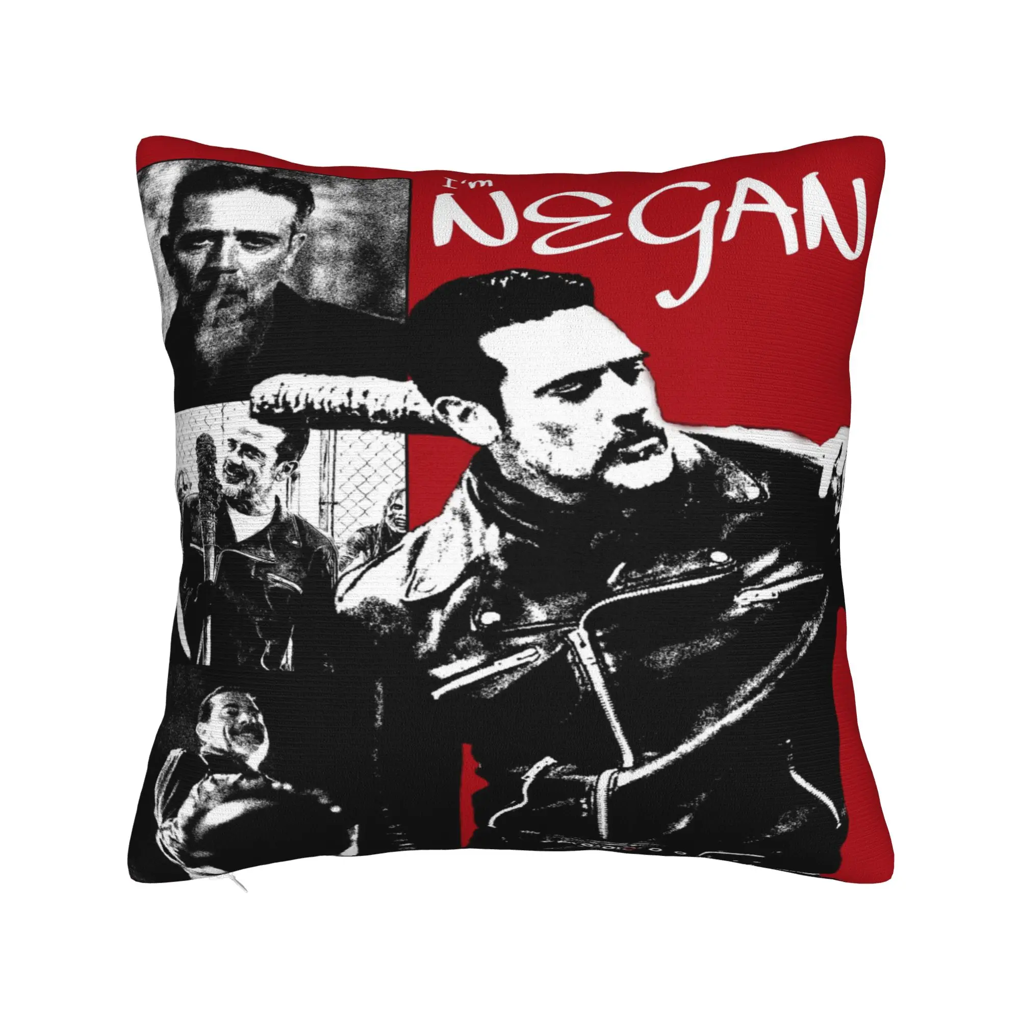 Negan Smith Pillowcases  Fashion Pillow Case For Living Room Bed Chair Soft Pillow Cover