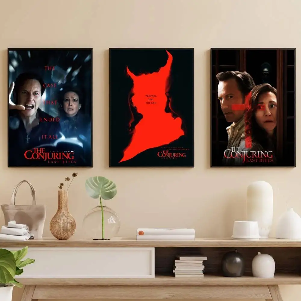ملصق C-Conjuring Last Rites ملصق فني ذاتي اللصق مقاوم للماء لغرفة بار القهوة #1