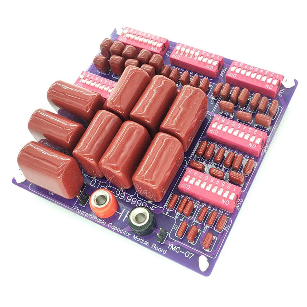 

0.1nF To 99.9999uF Capacitance Range Capacitance Meter Audio Circuit Board Filter Capacitor Capacitance Testing