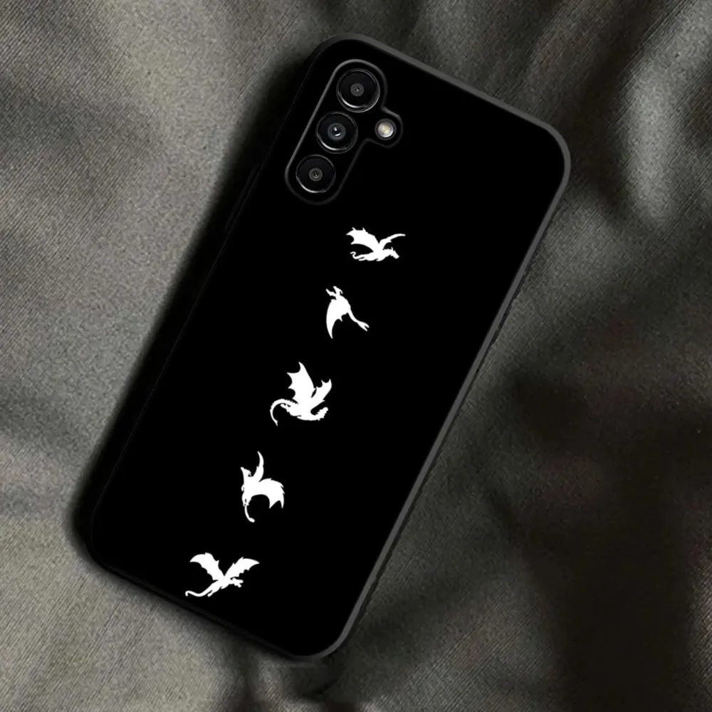 F-Fourth Wing  Phone Case For Samsung Galaxy A13,A21s,A22,A31,A32,A52,A53,A71,A80,A91 Soft Black Phone Cover