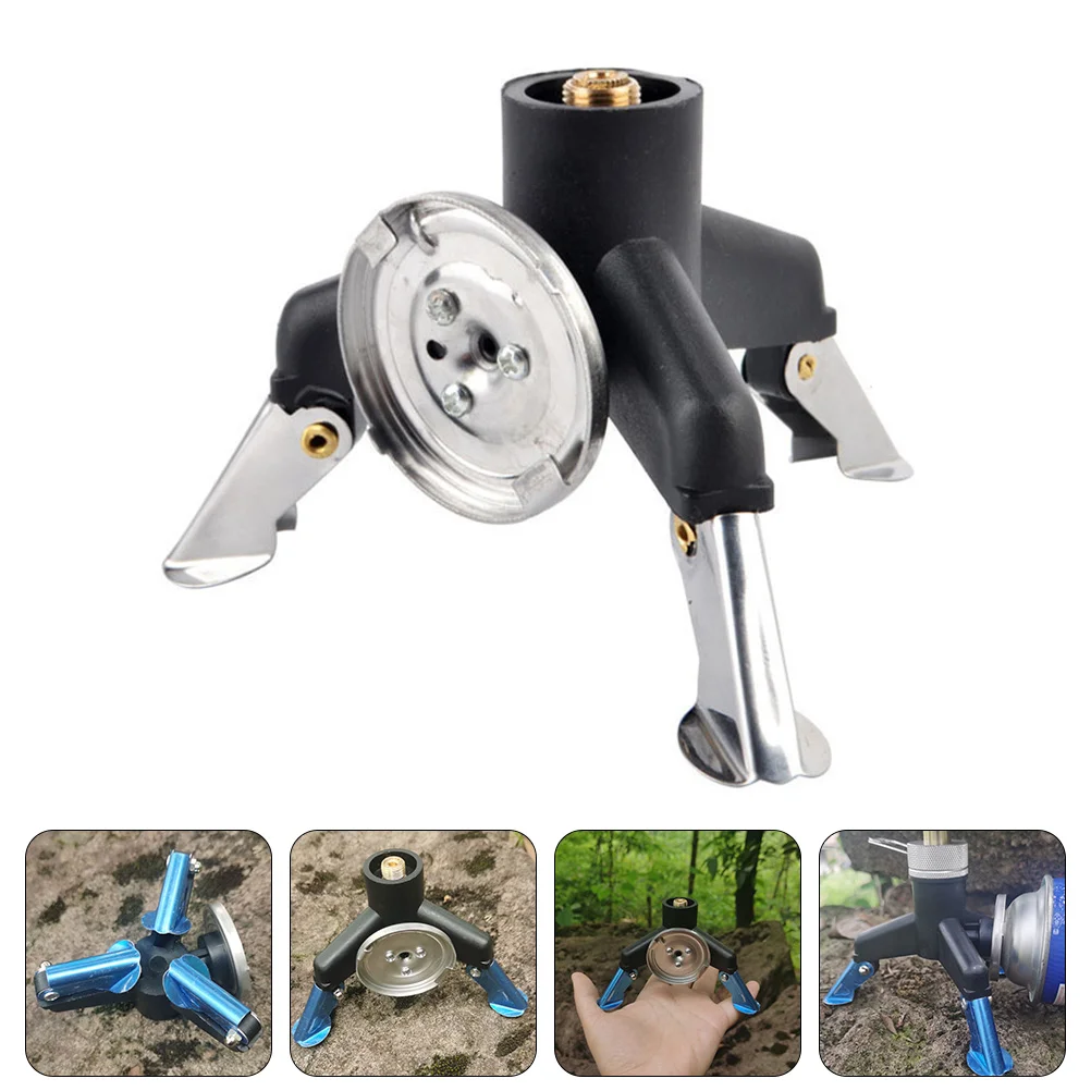 

Furnace Head Converter Stove Practical Camping Outdoor Accessory Supplies Adapter Triangular