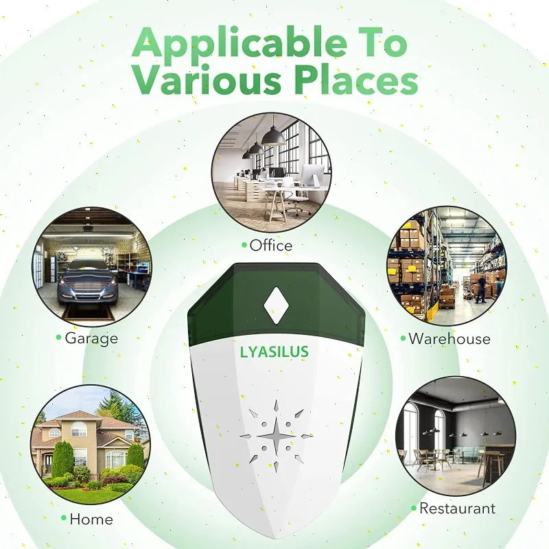 Kép 4: Smare haza Ultrahangi Dögvész repeller: high-power Elektronfizika Rovar & Rágcsáló kontroly számára mosquitoes, Csótányok, majd Egér