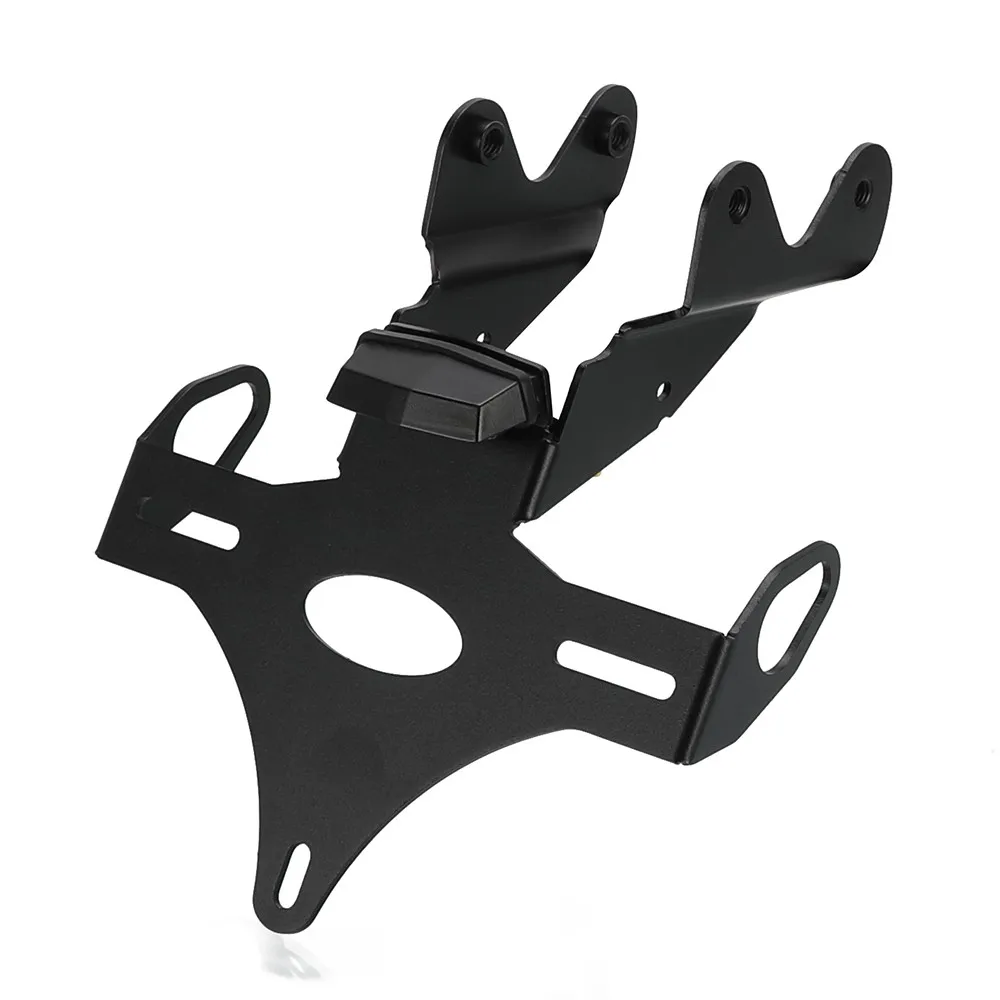 MT09SP Tilt Plate Holder For Yamaha MT-09 SP / MT09 SP 2024-2026 License Plate Holder LED Light Tail Tidy Fender Eliminator Kit