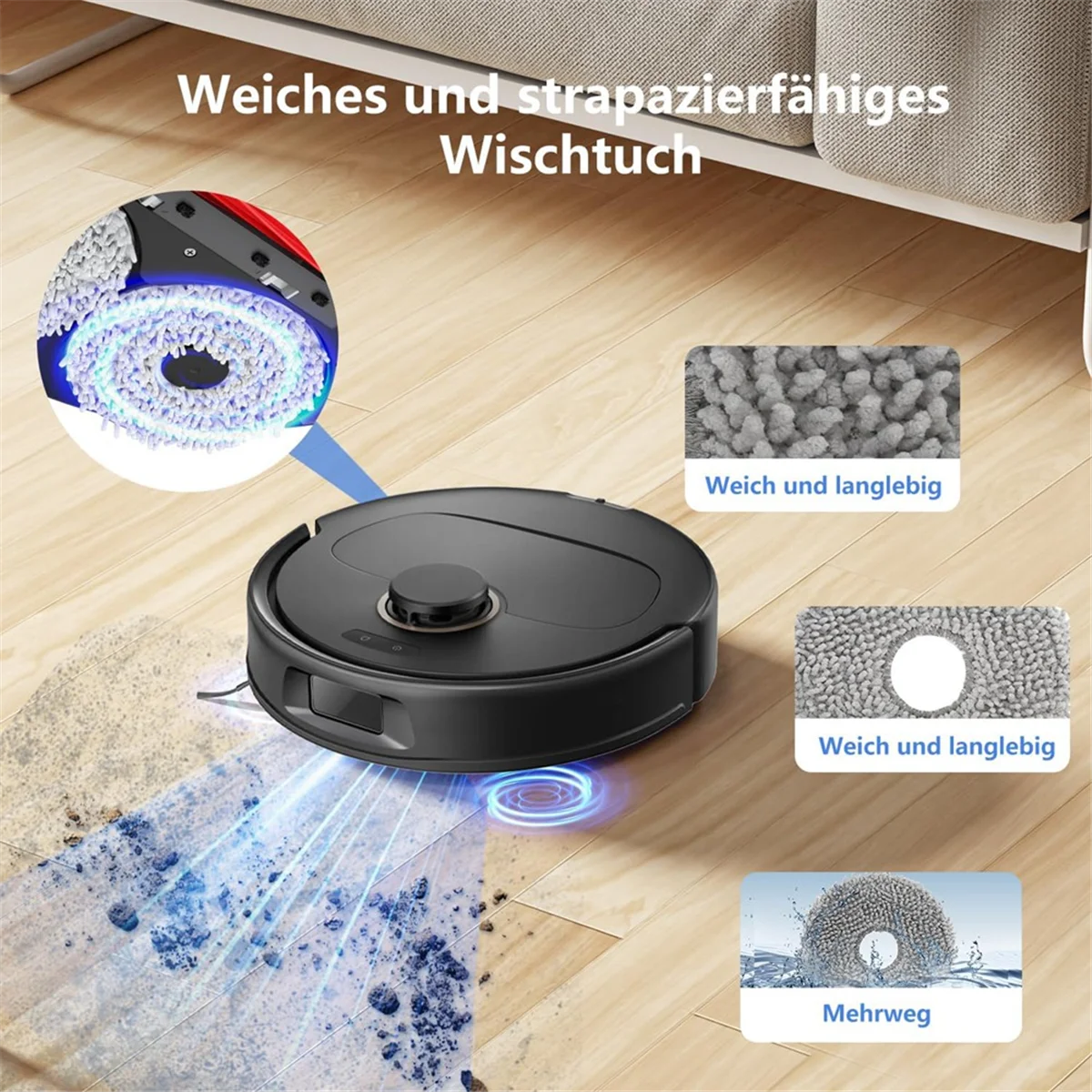 B26B Accessories Compatible with Roborock Q Revo Rbot Vacuum Cleaner, Roller Brushes,HEPA Filters, Dust Bags,Side Brushes