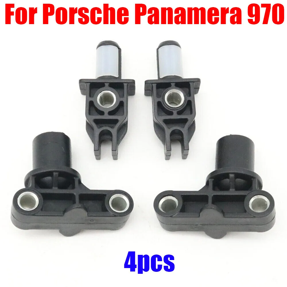 4PCS Radiator Upper Lower Support Holder Mount Bracket For Porsche Panamera 970