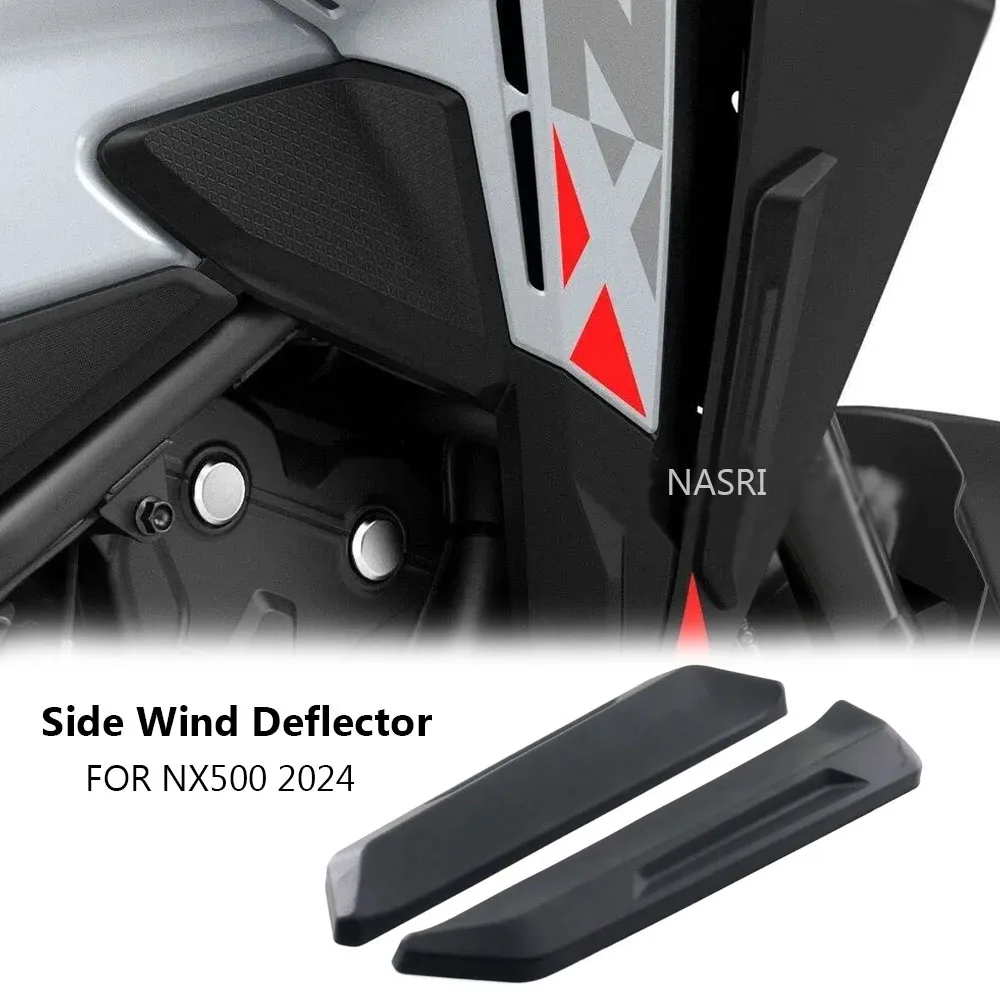 NIEUWE NX500 2024 Motorfiets Accessoires Zwarte Zijdeflector Windscherm Kuip Radiator Kits Voor Honda NX500