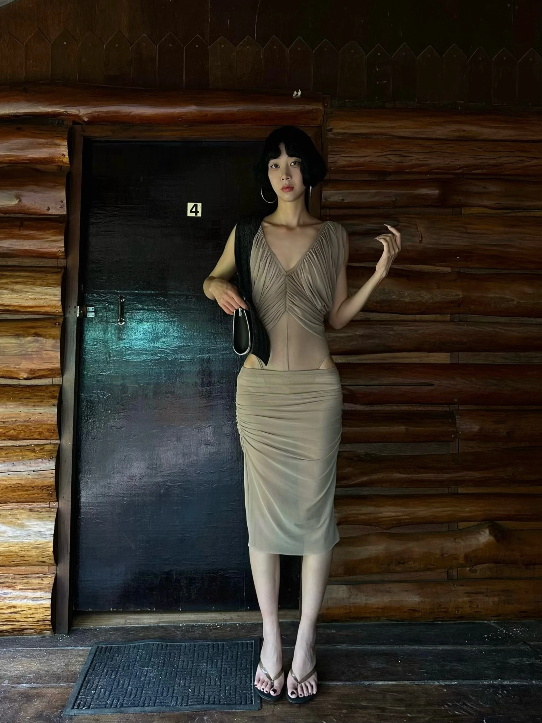 

RFM весна лето новый дизайн Sense плиссированный жилет с капюшоном пояс Cinching Me комплект юбки женская трикотажная одежда повседневная мода