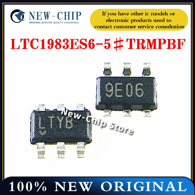 2SZT-10SZT LTC1983ES6-5 # TRMPBF LTC1983ES6-5 LTYB SOT23-6 Nowy oryginał