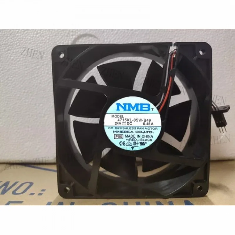 

Y FOR NMB 4715KL-05W-B49 DC24V 0.46A 3-Pin Inverter Cooling Fan