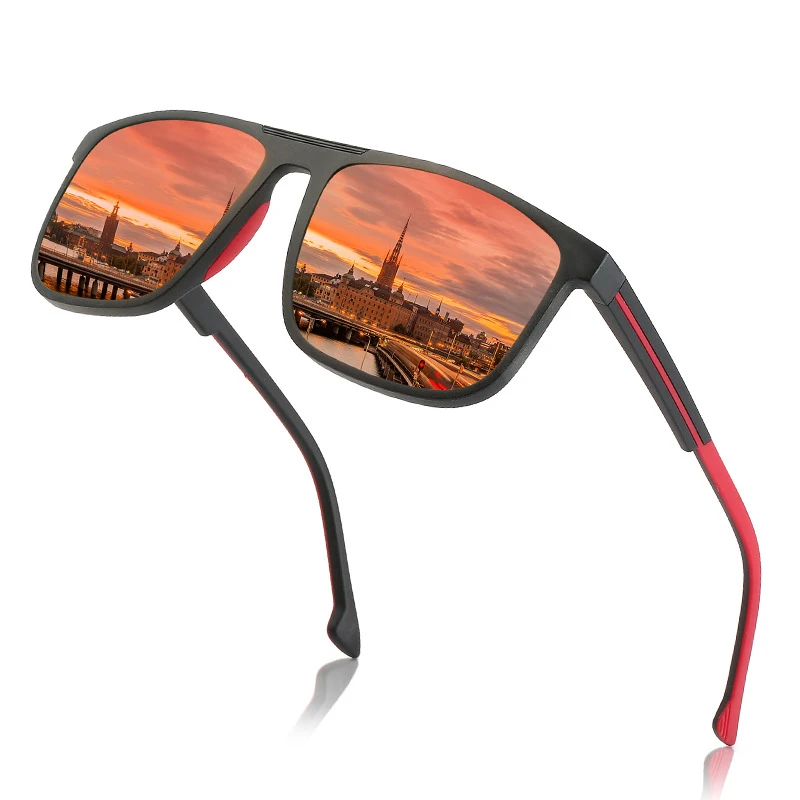 New men's Polarized Sunglasses Outdoor Glasses Riding Their Driving Glasses Sports Sunglasses Motorcycle Running Travel T1007