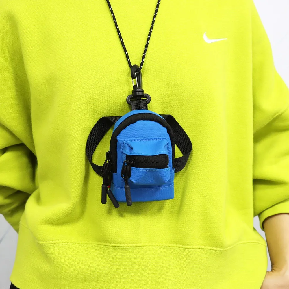 Outdoor Multi-Functional  Coin Purse Student Edition Hanging Bag for Earphones Keys Cact Modern Simple Design