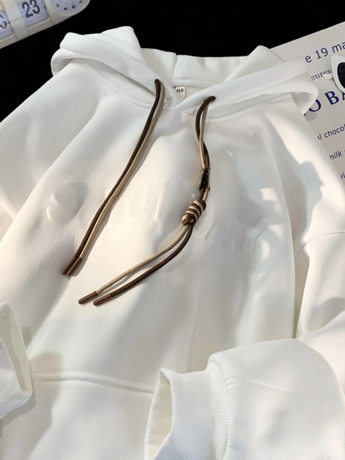 

American Sle Men's Hoodie Sweatirt Spring Autumn Casual Versatile Hat Design Couple's Outerwear Comfortable Loose Fit