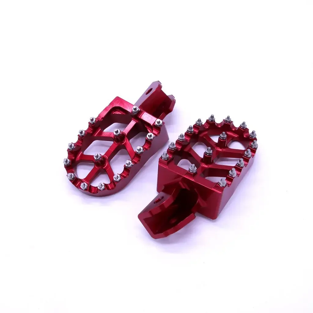 

USERX Universal Motorcycle Bike Folding Foot Pegs Footpegs Rear Set Pedals Racing