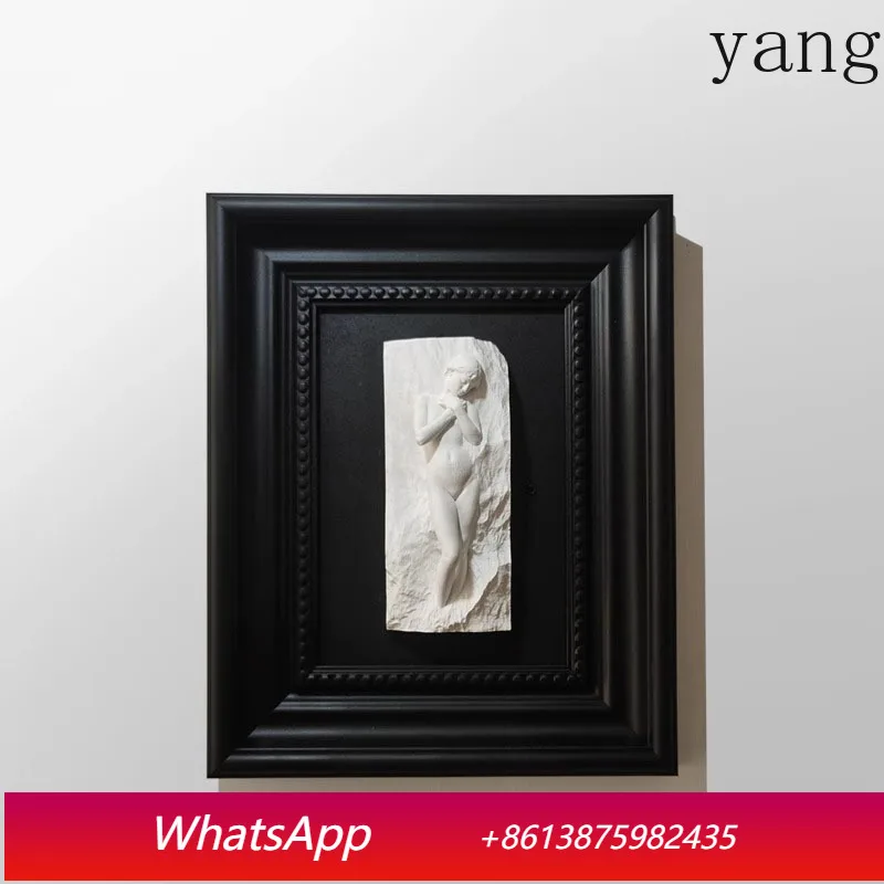 

LH Figure Relief Art Wall Painting Living Room Decorative Background Decorative Wall Painting