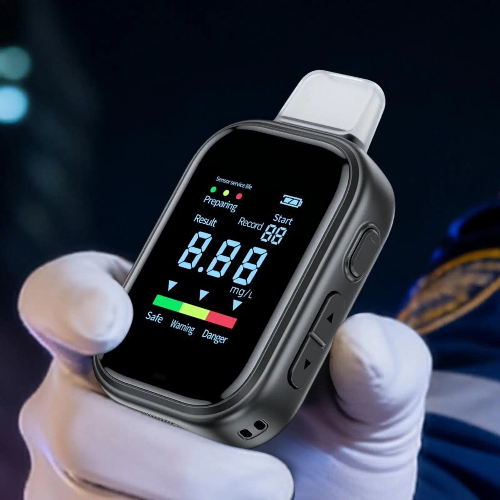 Breathalyzers For Alcohol Digital Breathalyzer Monitor Alcohol Testing Machine For Home Driving Car Outdoor Personal Travel