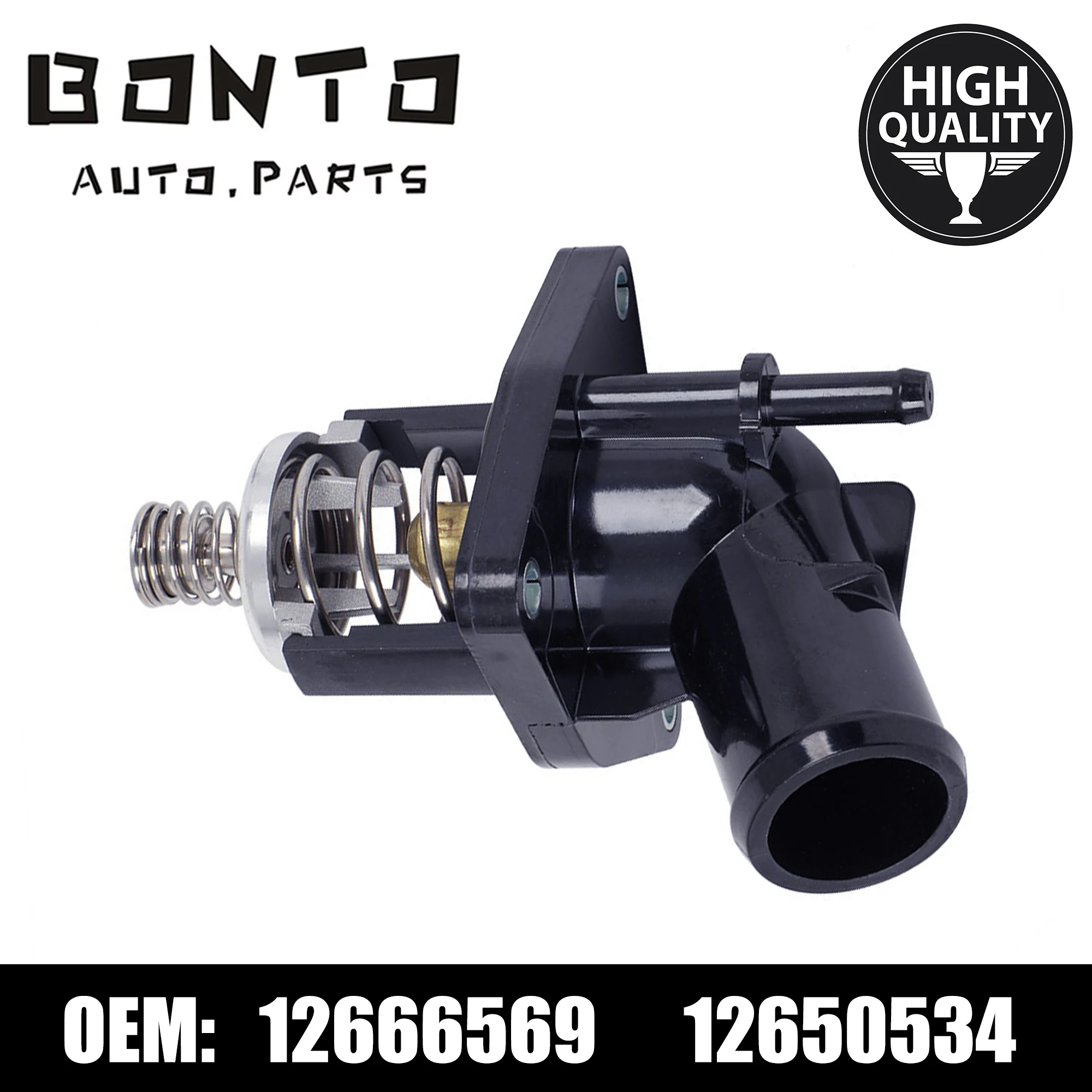 

BONTO Engine Coolant Thermostat Housing Assembly for Chevrolet Suburban 2015-2020 Replace 12674639 12666569 12650534 12671393