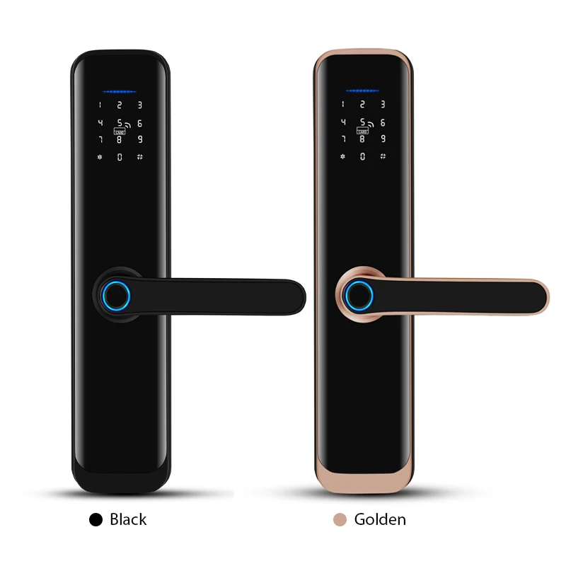 Waterproof Outdoor Tuya Smart WiFi Cerradura Inteligente Keyless Security Fingerprint Digital Lock For Apartments