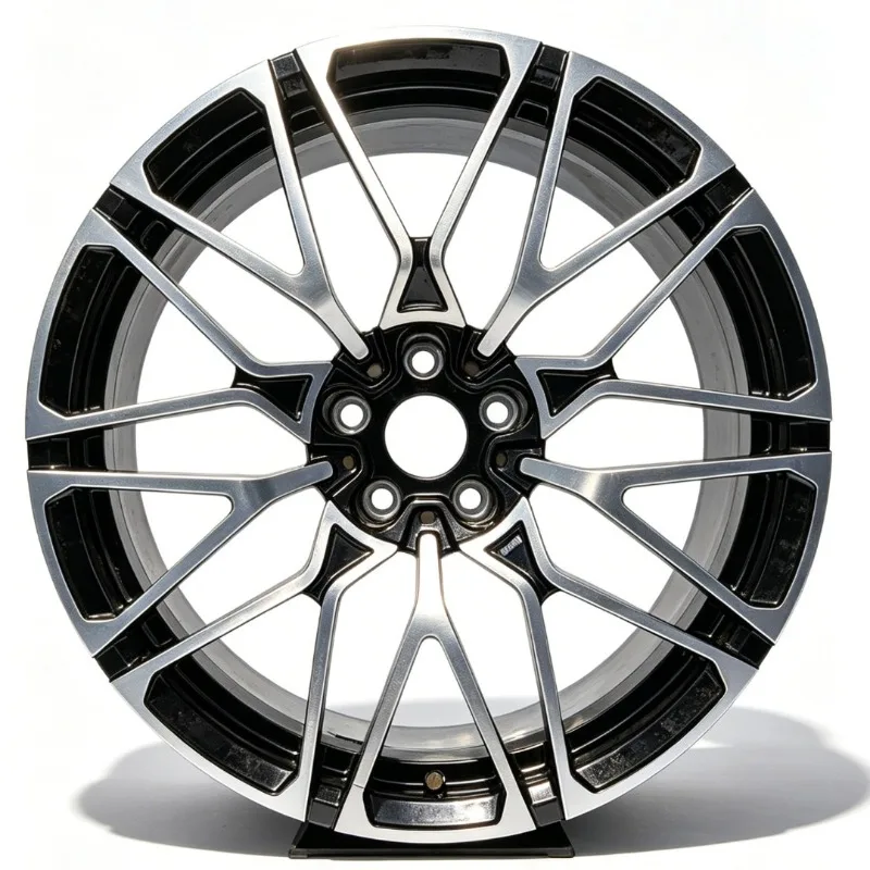 【2026】Quality Assured OEM Sport Style 20 21 22 23 24 25 26 Inch 5x114.3 Forged Wheels For EV Multi Spoke Blade Custom Hub Set Ri