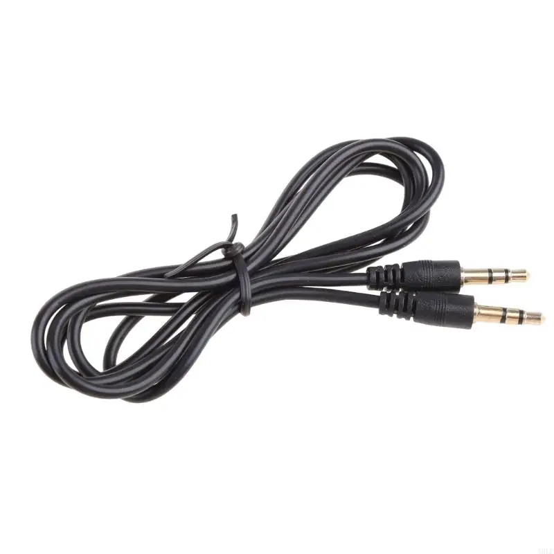 A9LF 3.5mm Male to 3.5mm Male Plug Connector Cable for Aux Speake Headphone