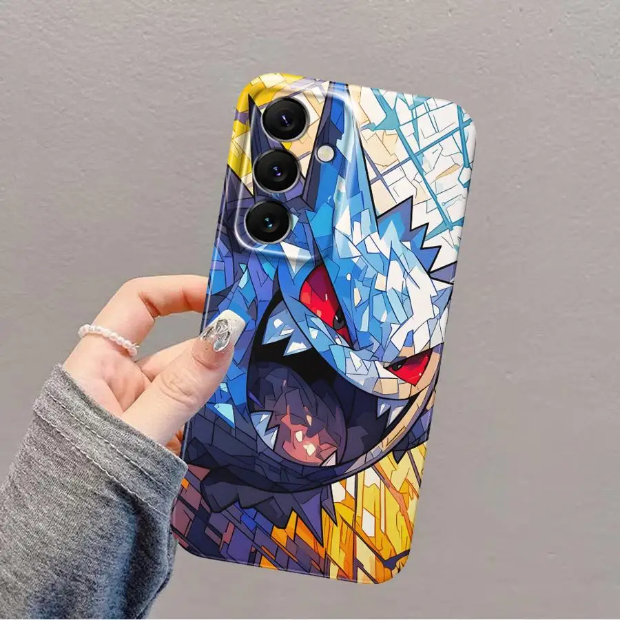 Casing Handphone Keras Anime Jepang Gengar untuk Samsung Galaxy S20 S25 Ultra S23 FE S25+ S22 Note 20 S24 Plus S21 S24+