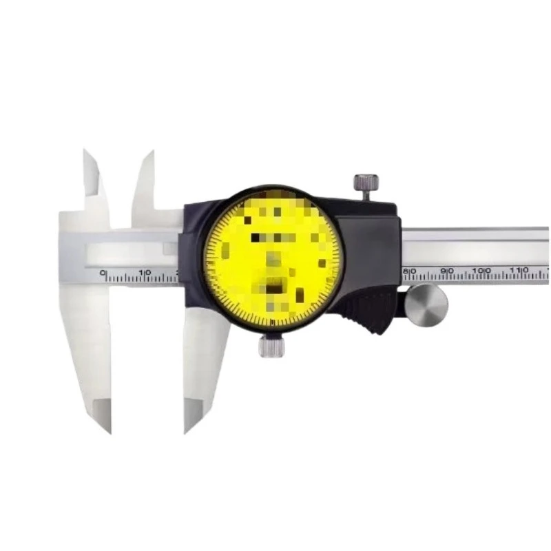 

Caliper with watch vernier stainless steel high precision caliper dial caliper 0.01 accuracy