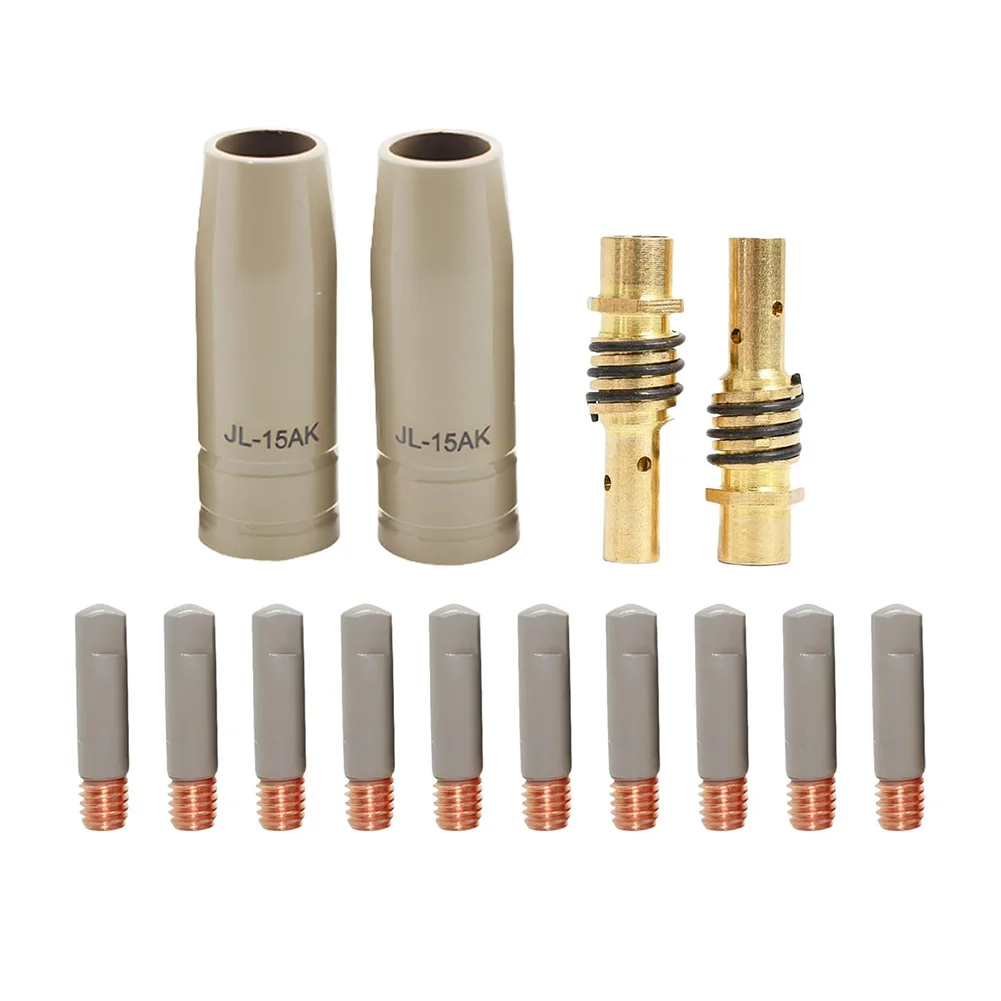 15AK-Specific Welding Nozzle Kit 14 Pieces for Airless For protection Tools with Insulated Coating to Minimize Heat Transfer