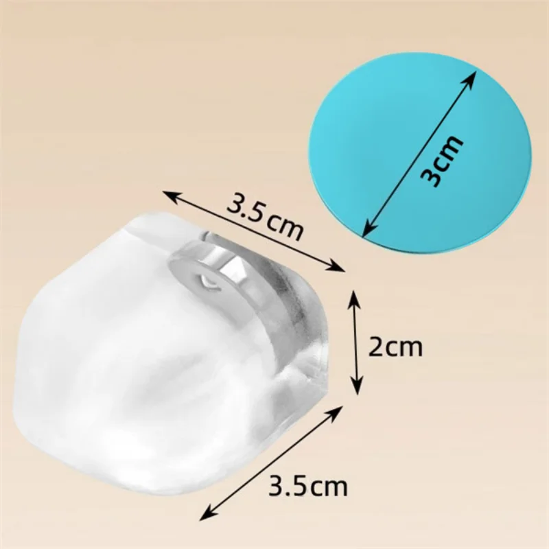 

Прозрачный дверной стопор, самоклеящийся, предотвращающий столкновение, бесшумный дверной стопор для защиты стен, мебели, обустройства дома