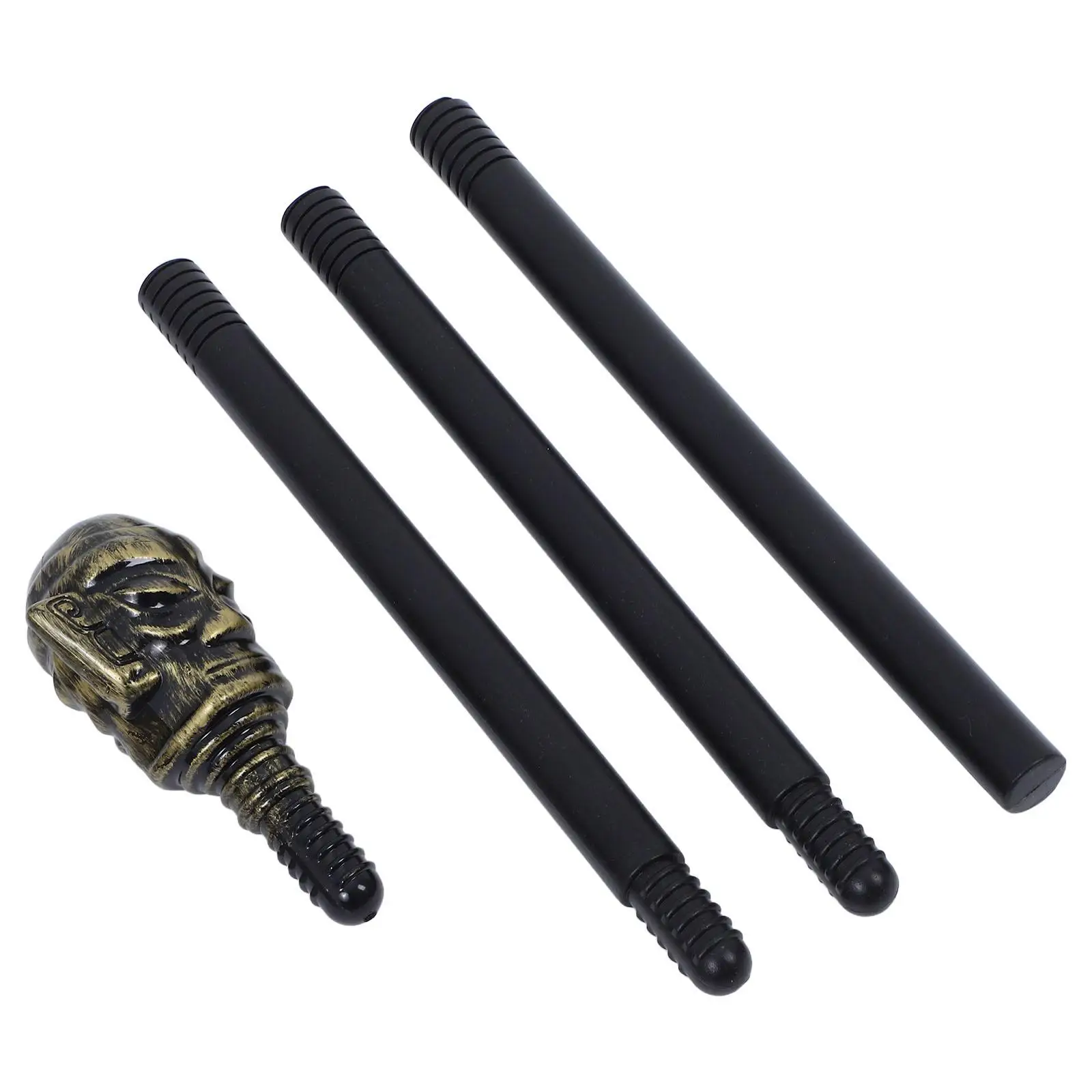 

Halloween Walking Halloween Scepter Cane Egyptian Prop Costume Accessory Durable Walking Staff Plastic