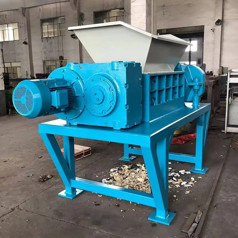 

Waste Recycling Dual Shaft Shredder Crusher Industrial Scrap Household Electronic