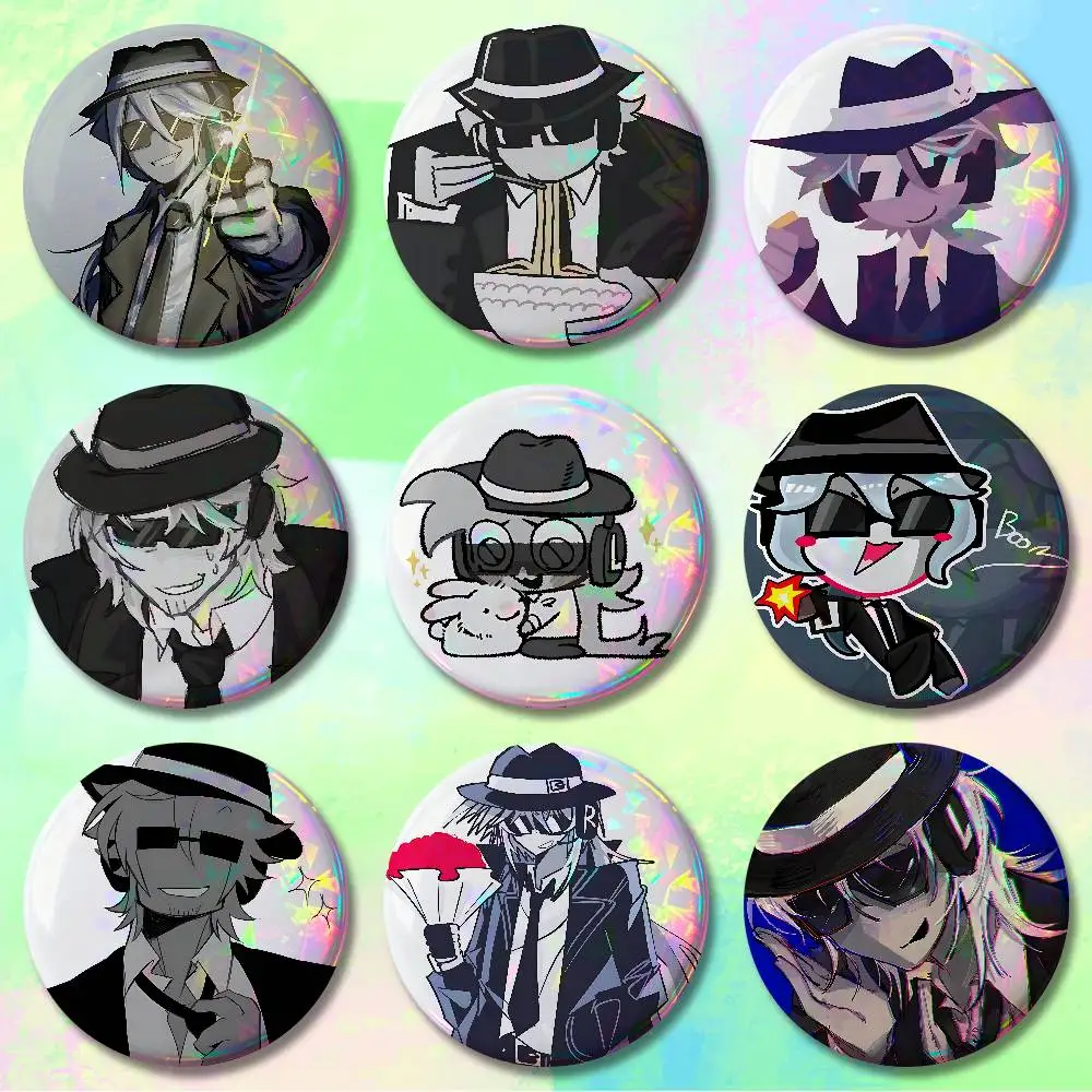 F-ForsakenS-S C-Chance Custom Badges 75mm 44mm 25mm Brooch Backpack Hat Enamel Pins Accessories Toys Gifts