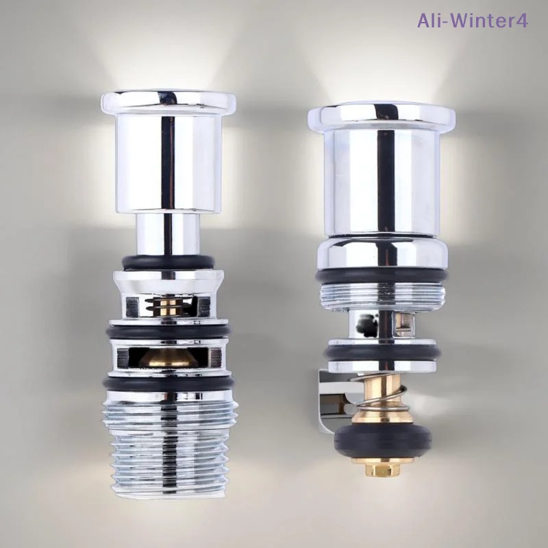 Válvula de Cabezal de Ducha, Válvula de Elevación con Resorte, Separador de Agua para Grifo, Núcleo de Agua con Resorte, Desviador de Agua Extraíble