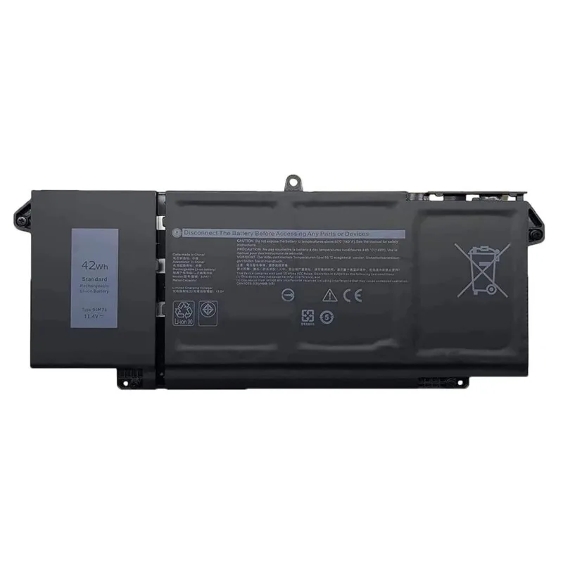 بطارية كمبيوتر محمول 9JM71 11.4 فولت 42Wh لأجهزة Dell Latitude 14 7320 7420 7520 13 5320 سلسلة بطارية بديلة العلامة التجارية الجديدة عالية الجودة