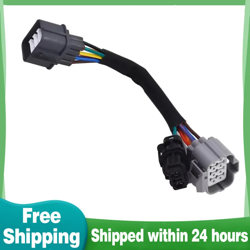8Pin Distributor Adapter Jumper Harness Dizzy Obd1 To Obd2 For Honda Acura E3 Civic 1992-1995 1999-2000