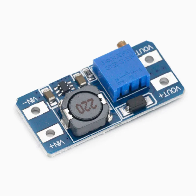 1PCS  New MT3608 DC-DC Adjustable power module Wide voltage input 2/24V L 5/9/12/28V price discount