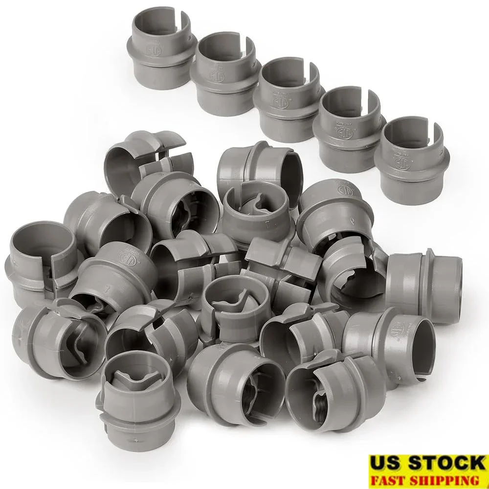 

Plastic Non-Metallic Snap In Box Wire Connector 3/4 Inch NM Cable 200 Pack UL Listed Easy Installation Electrician Tools