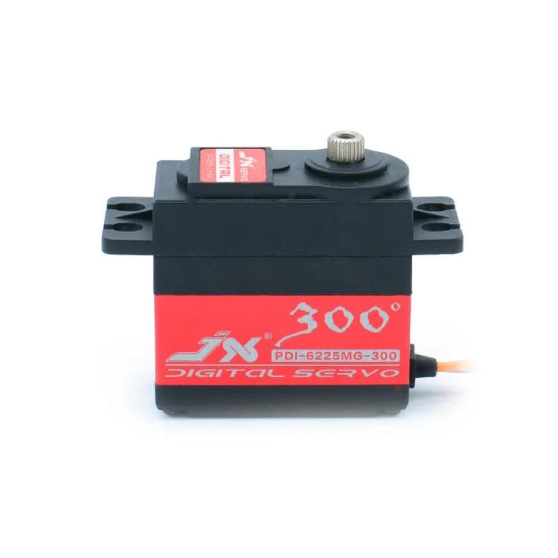 JX PDI-6225MG-300 학위 25KG 디지털 메탈 기어 표준 서보 CNC 알루미늄 중간 쉘 로봇 기계 팔 Arduino DIY