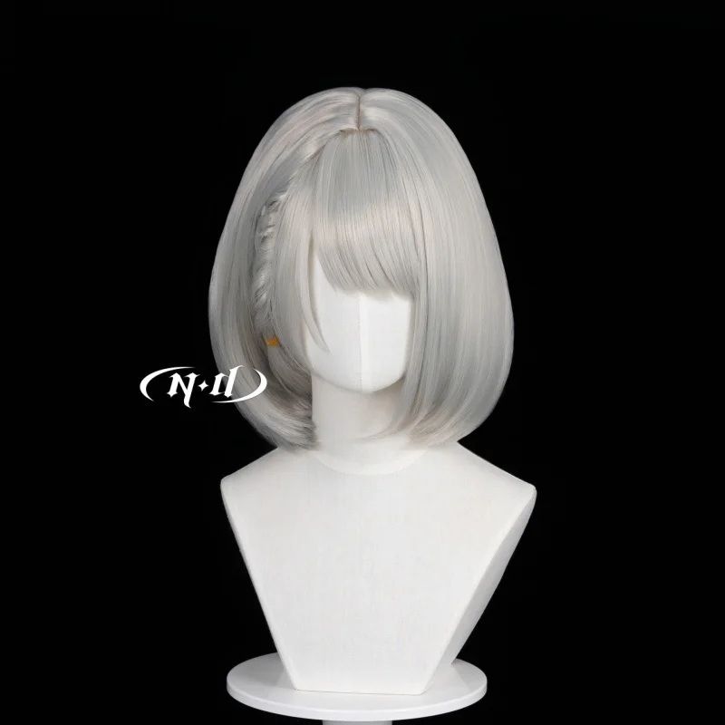 ND Brand Hackclaw Delta Action Cosplay Wigs Hair Hairpiece for Comic-con Cosplayer Halloween Costume Party Theme Heat-Resistant