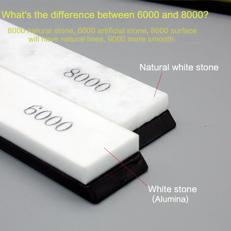 (With Base) Fixed Angle Knife Sharpener Sharpening Diamond Whetstone Natural Stone