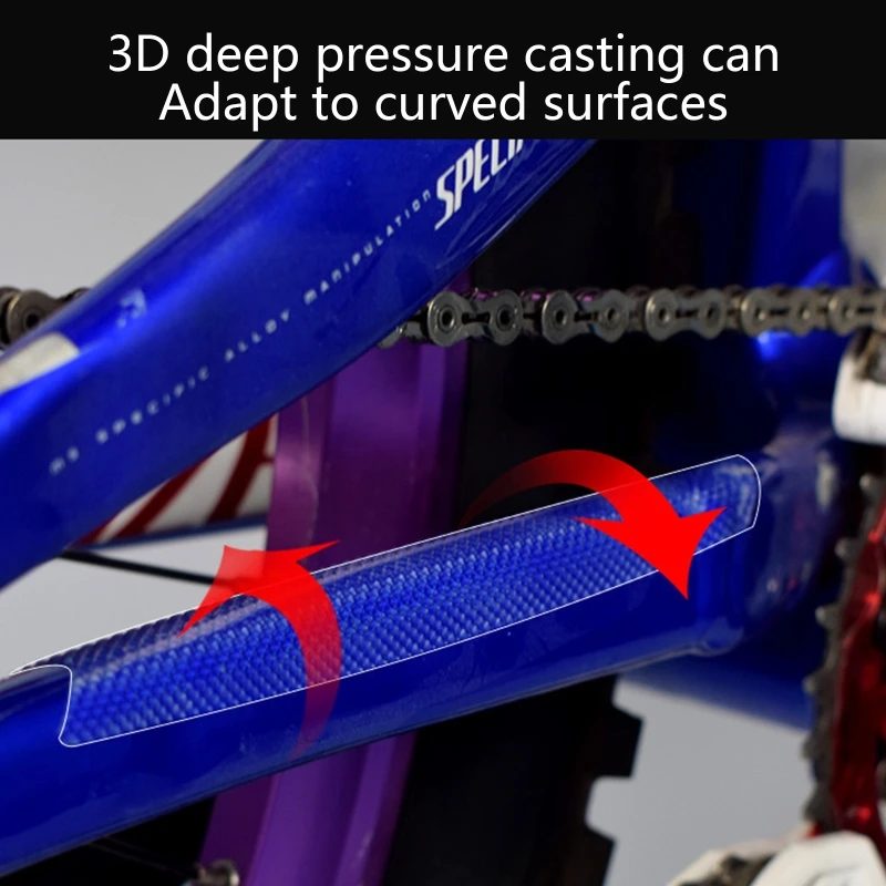 Защитные наклейки, велосипедная Рама для защитной ленты, защита рамы, набор защитных наклеек для велосипеда