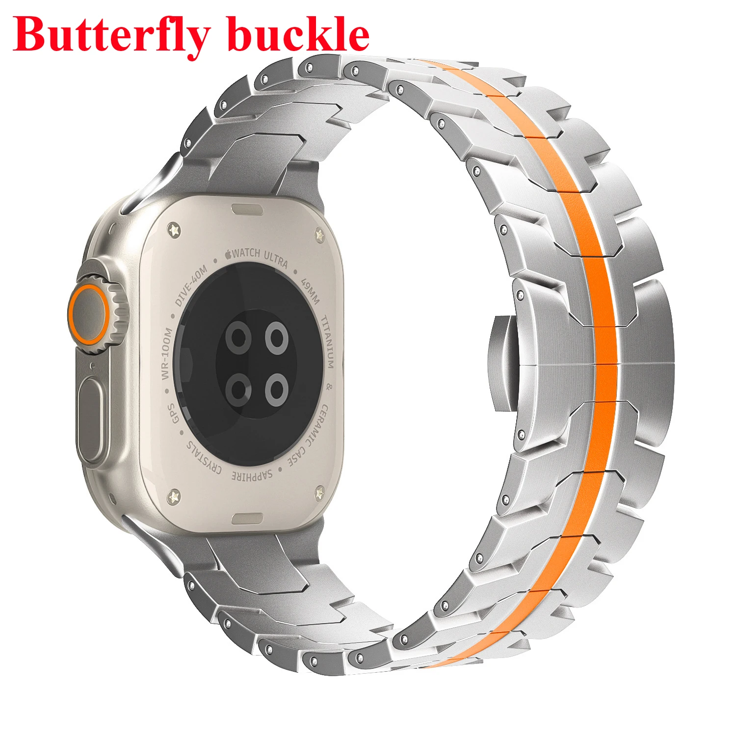 Edelstahlarmband für Apple Watch Series 12 11 10 9 8 SE 3 46mm 45mm 42mm 44mm Metallarmband iWatch Ultra 4/3/2/1 49mm