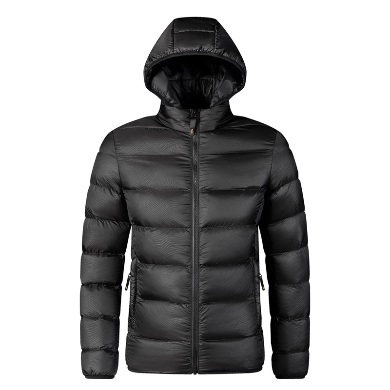 Winter Men Mountain Ski Warm Parkas Fashion Men Cotton Thicken Thermal Down Hooded Coats Men Windbreaker Padded Jackets Clothing