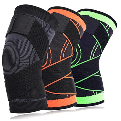 관절염 관절염용 압박 무릎 패드, 지지대 스포츠 안전 배구 체육관 보조기 보호대 