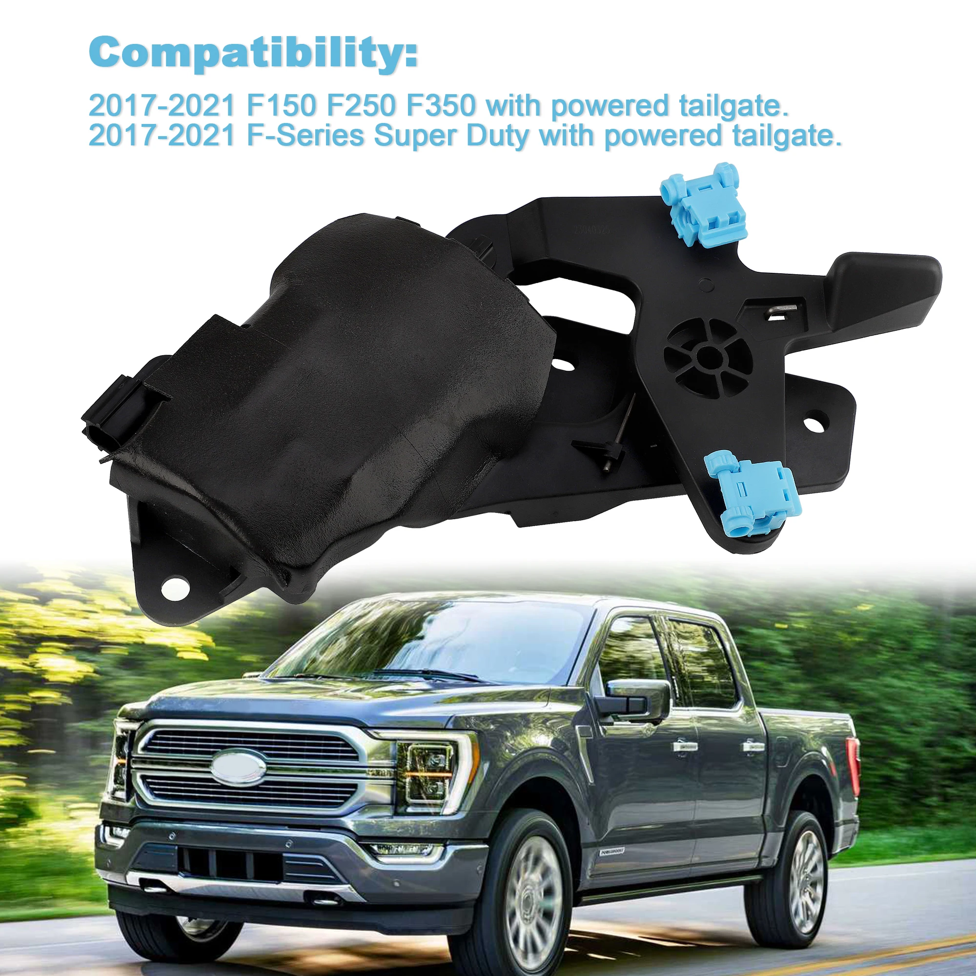 Tailgate Lock Actuator GC3Z9943170E FL3Z9943170C For Ford F150 3.3L V6 - Flex  For 250 F350 Super Duty 7.3L V8 - Gas