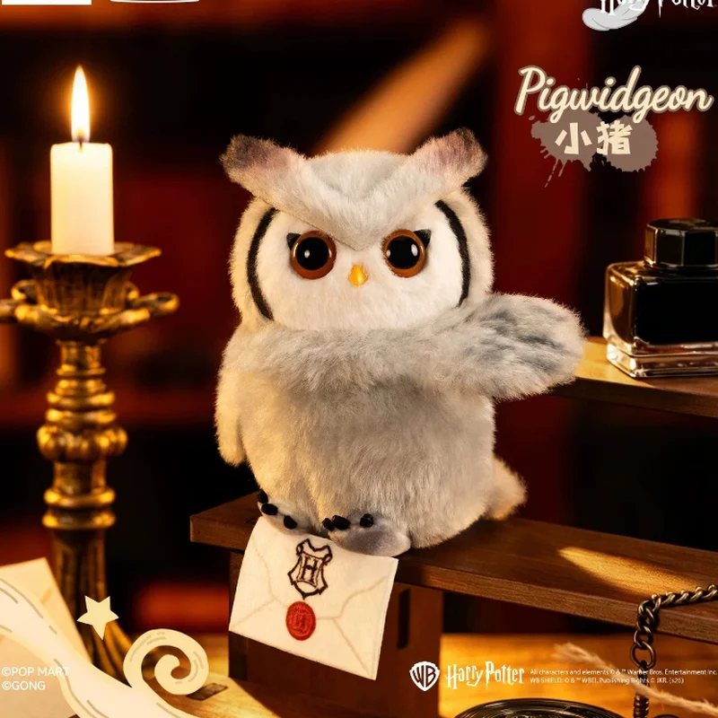 New Original Gong Harry Potter Owl Plush Pendant Blind Box Hedwig Vinyl Plush Pendant Collectible Bag Decoration Holiday Gifts view 5