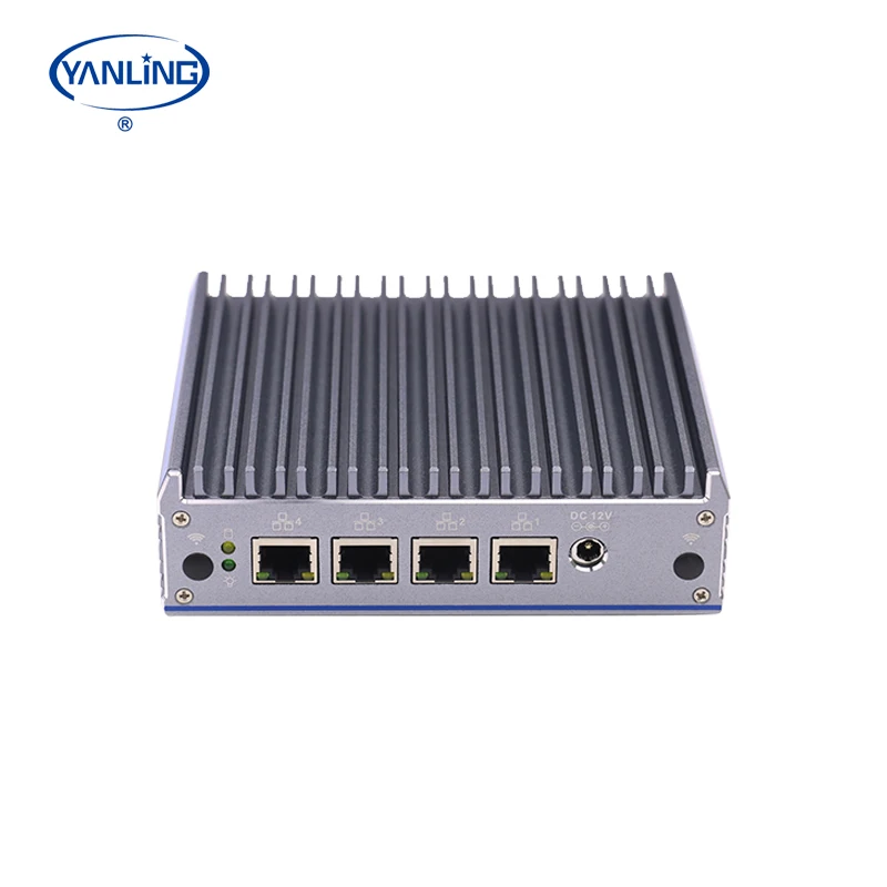 Firewall Router Pfsense J4125 4 Gigabit Lan Mini Pc Optional 3G/4G/WIFI