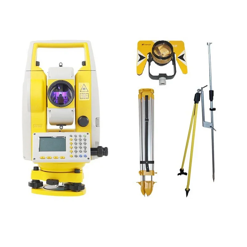 South Total Station High Accuracy NTS-362R10, 1000m Prism-free, Lower Battery Power Consumption, Optional Accessories