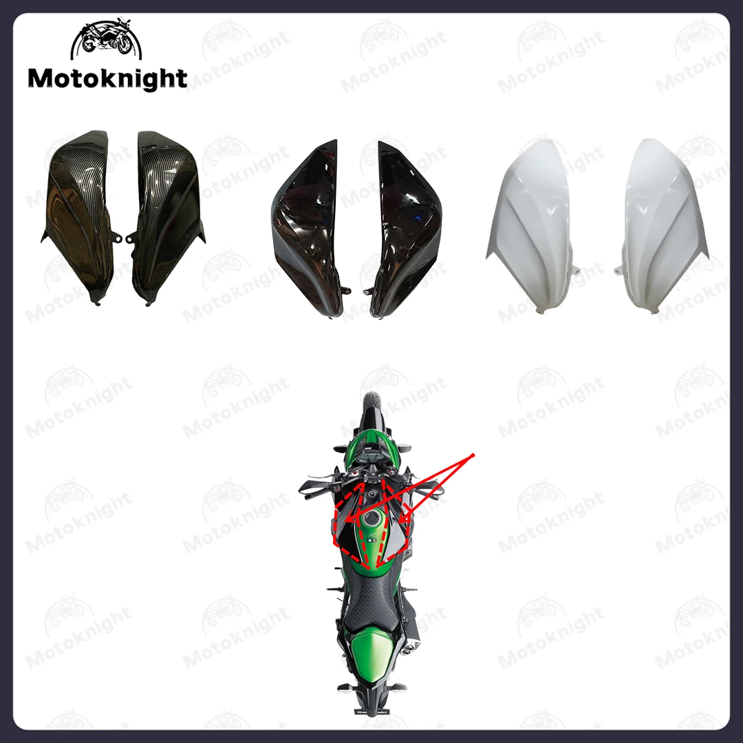 

Fit For KAWASAKI Z800 ER800 2013 2014 2015 2016 ABS Plastic Fuel Tank Left Right Side Cover Motorcycle Replacement Parts‌